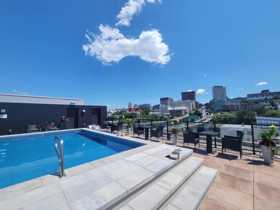 Condo 2 Ch - 500M Vieux-Quebec & Gym Εξωτερικό φωτογραφία